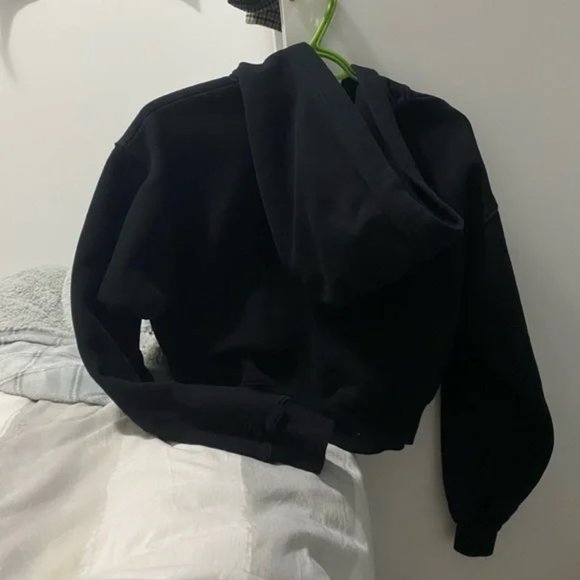 COPY - Aritzia TNA Cozy Fleece Boyfriend Boxy Zip Hoodie - Picture 3 of 4